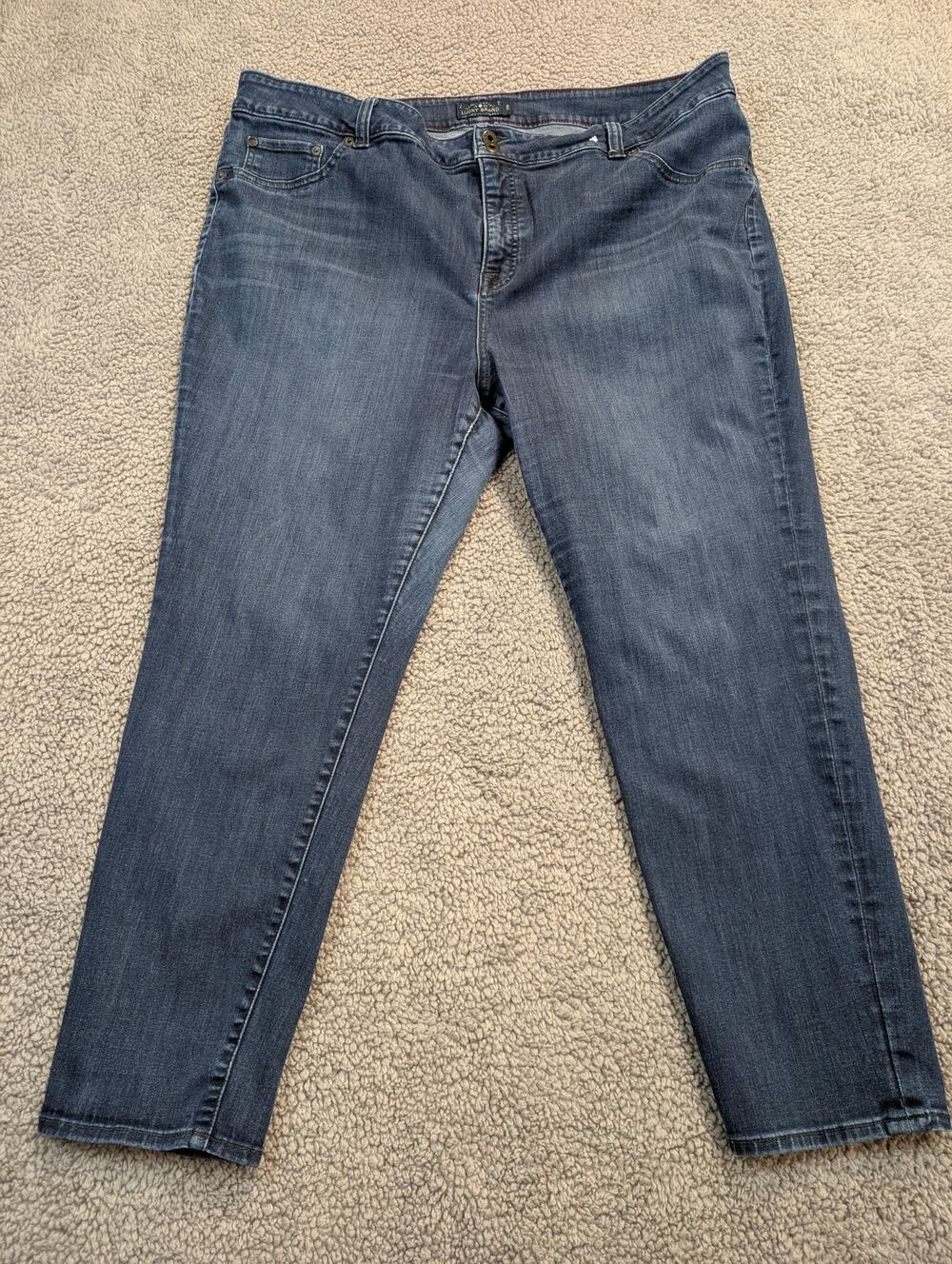 Lucky Brand Jeans Women's Size 22W Blue Emma Legging (0818)
